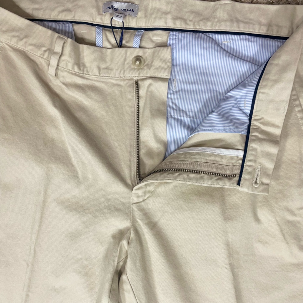 Peter Millar Men's Pilot Flat Front Trousers NWT - Picture 8 of 14
